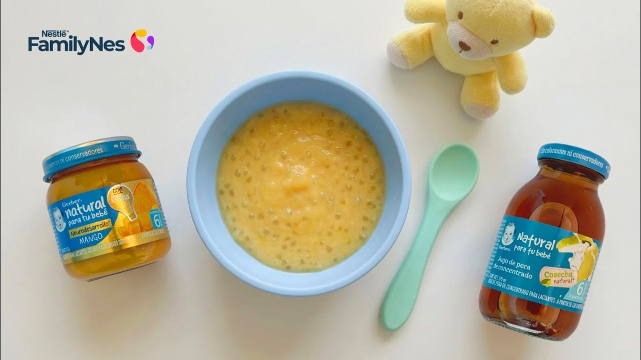 Postre de mango y tapioca