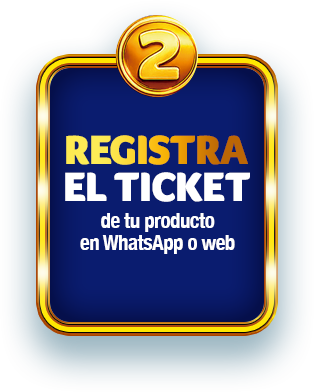 Paso 2: Registra el ticket de tu producto en WhatsApp o web