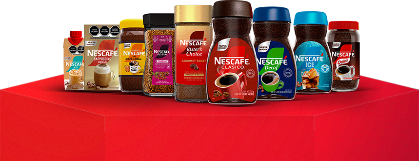 Productos Nescafé Participantes